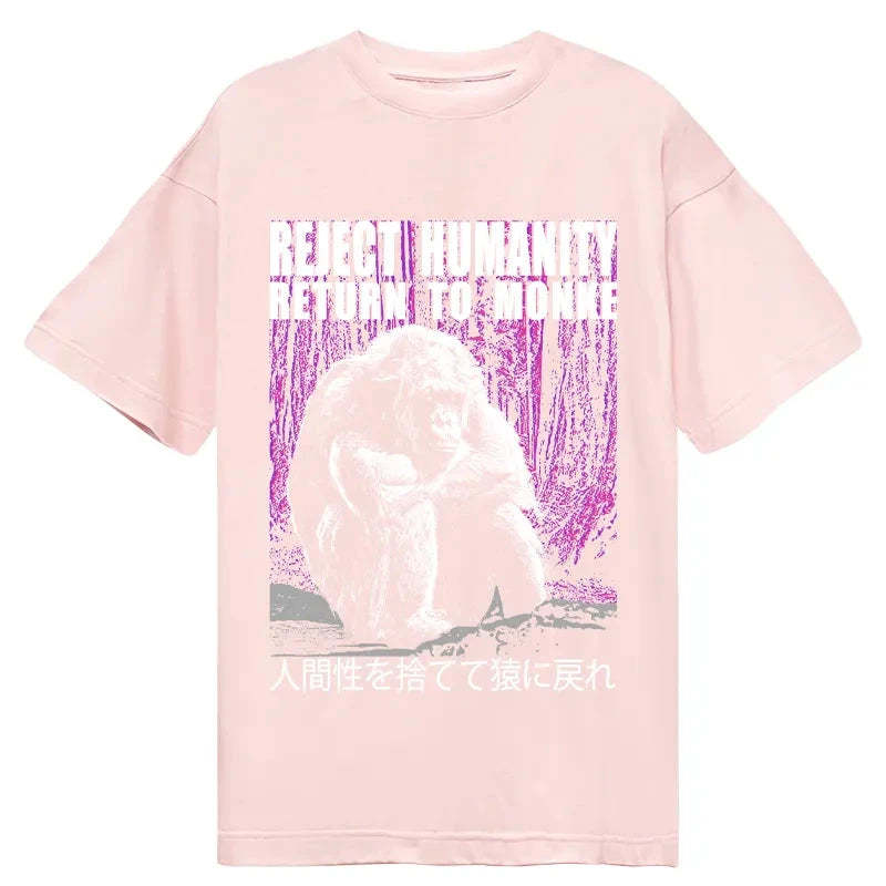 Tokyo-Tiger Reject Humanity Return To Monkey Classic T-Shirt