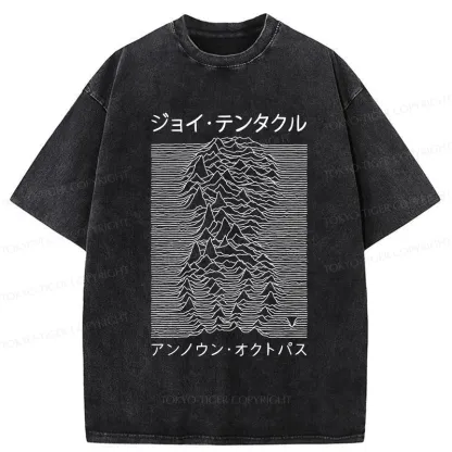 Tokyo-Tiger Japanese Tentacular Washed T-Shirt