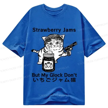 Tokyo-Tiger Strawberry Jam Cat Classic T-Shirt