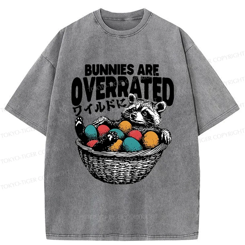 Tokyo-Tiger Bunnies Are Overrated Washed T-Shirt