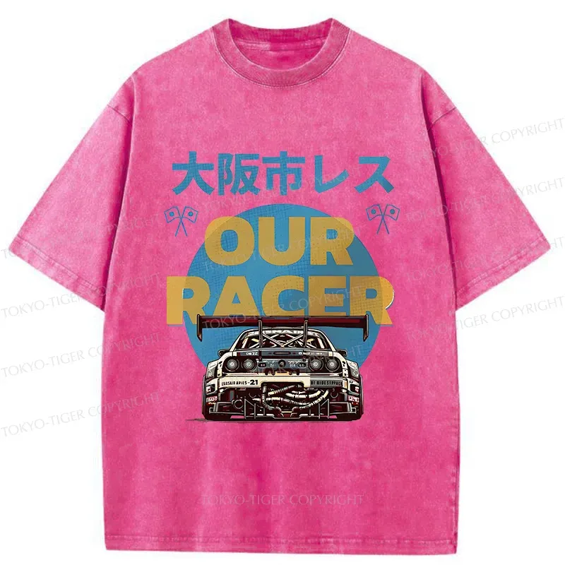 Tokyo-Tiger Osaka Racing Washed T-Shirt
