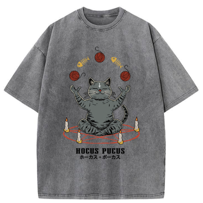 Tokyo-Tiger Hocus Pocus Washed T-Shirt