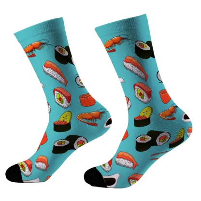 Tokyo-Tiger Sushi Rollin Socks
