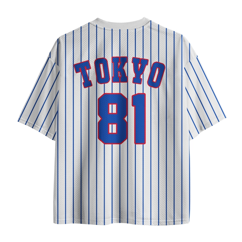 Tokyo-Tiger Tokyo 81 Japanese Mesh Jersey