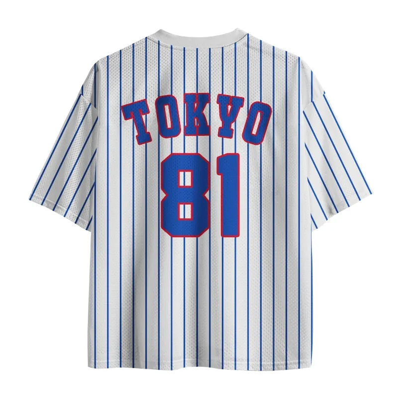 Tokyo-Tiger Tokyo 81 Japanese Mesh Jersey