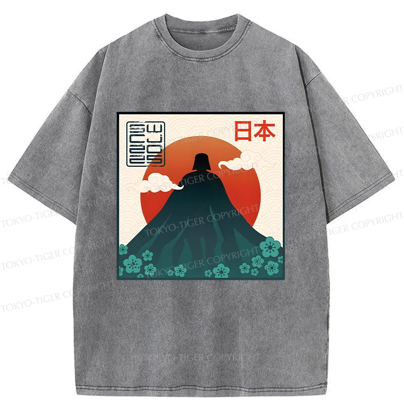 Tokyo-Tiger Fujiwalker Funny Washed T-Shirt