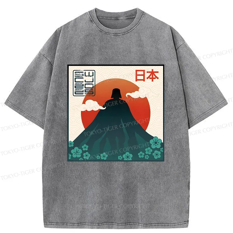 Tokyo-Tiger Fujiwalker Funny Washed T-Shirt