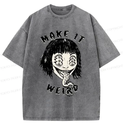 Tokyo-Tiger Make It Weird Washed T-Shirt