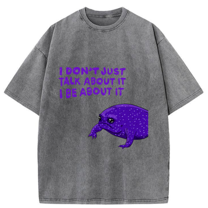 Tokyo-Tiger I Walk The Talk Washed T-Shirt