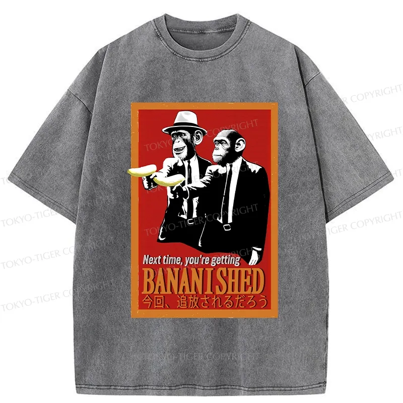 Tokyo-Tiger This Time I Will Chase You Washed T-Shirt