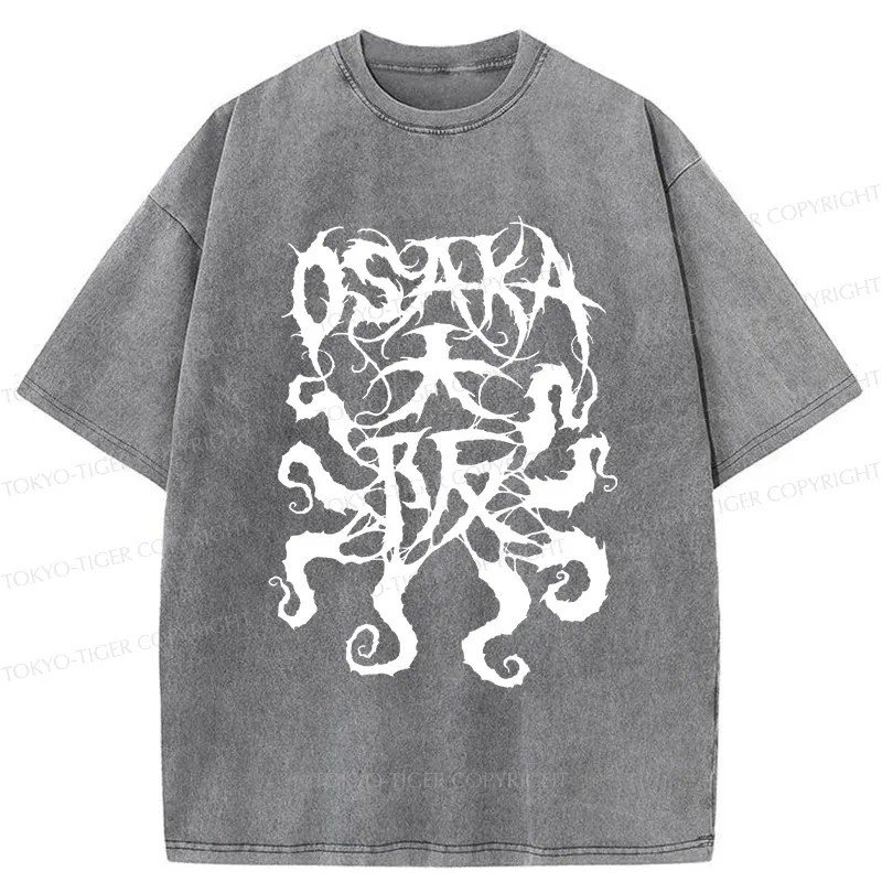 Tokyo-Tiger Vintage Osaka Washed T-Shirt