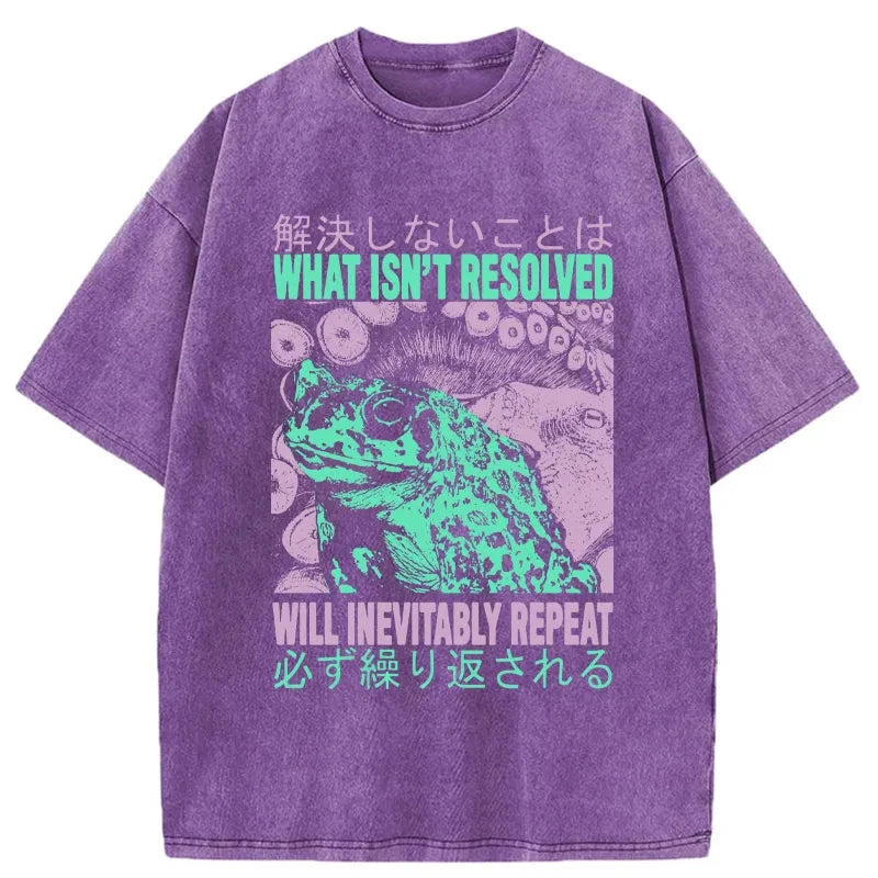 Tokyo-Tiger What Ist Resolved Forg Washed T-Shirt