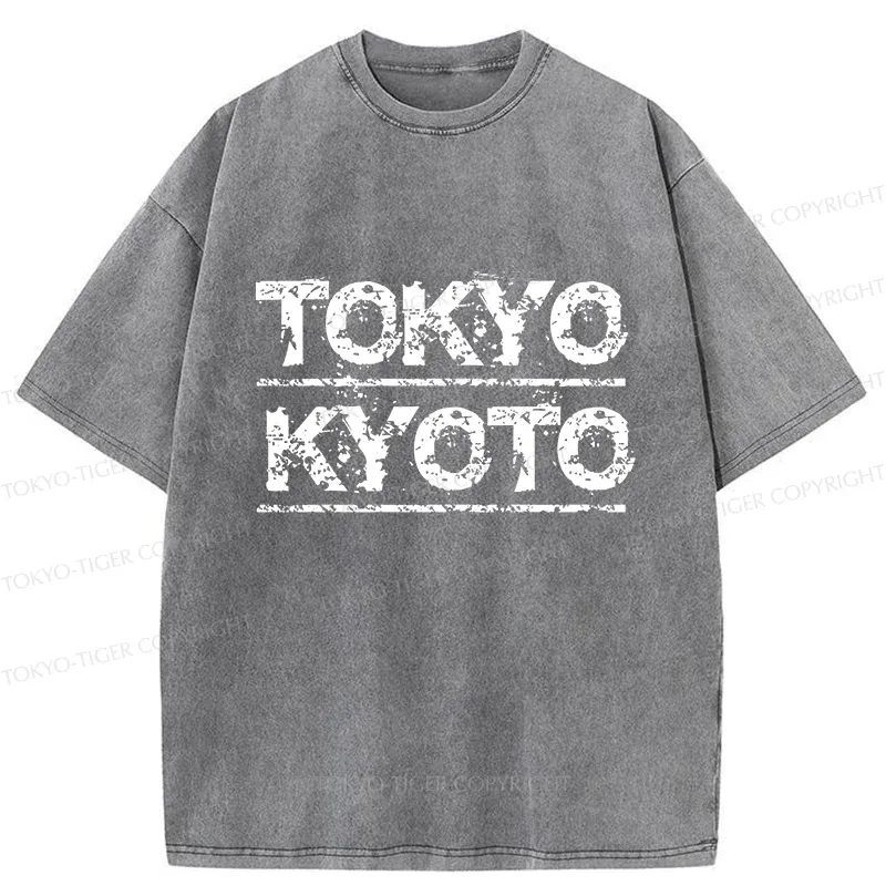 Tokyo-Tiger Japan Bonsai Washed T-Shirt Sale