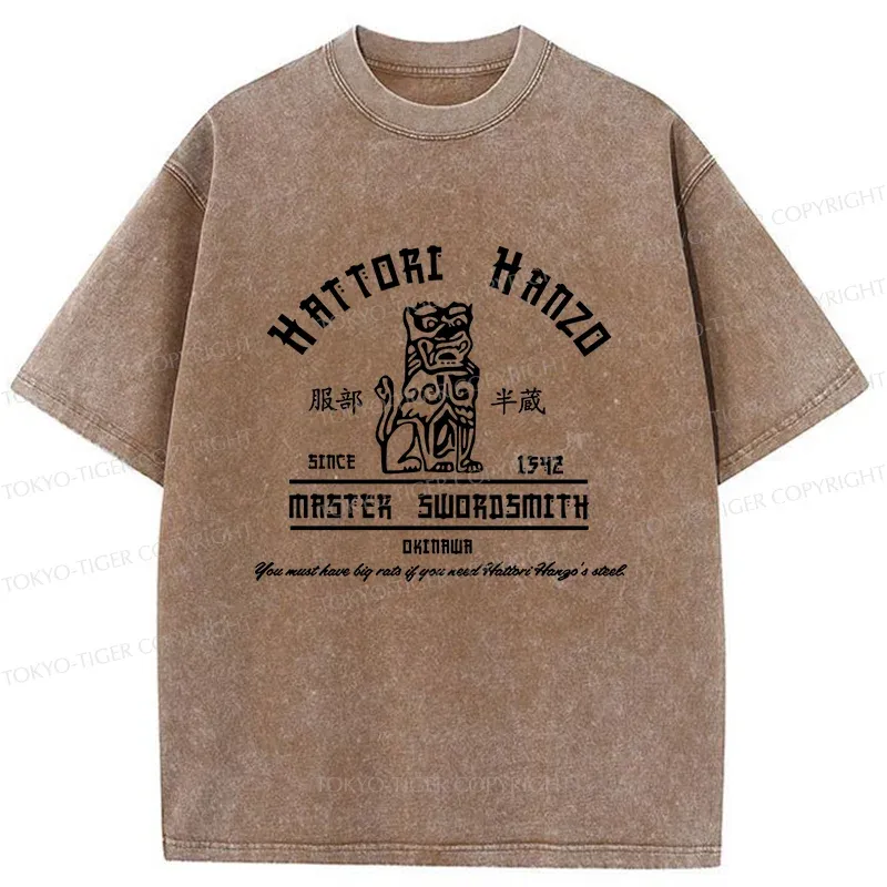 Tokyo-Tiger Hattori Hanzo Gourmet Washed T-Shirt