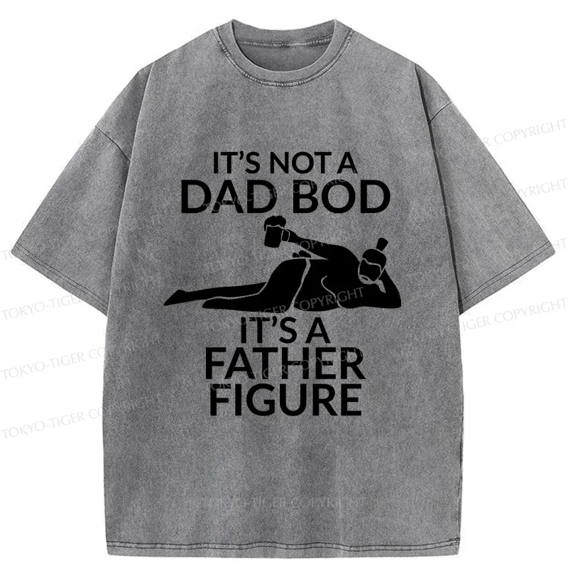 Tokyo-Tiger Japanese Father Figure Funny Washed T-Shirt