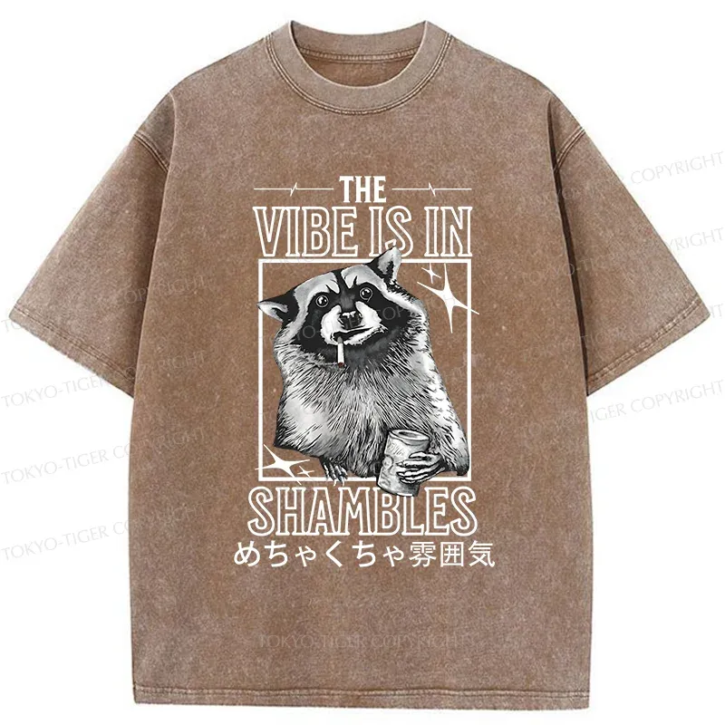 Tokyo-Tiger Japan Bonsai Washed T-Shirt Sale