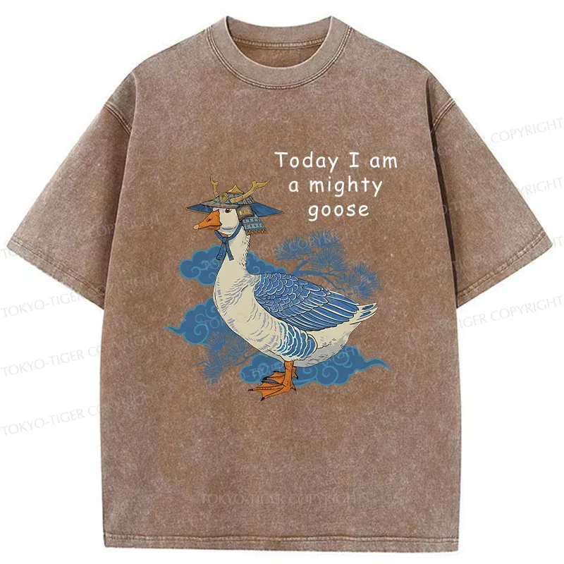 Tokyo-Tiger Mighty Goose Washed T-Shirt