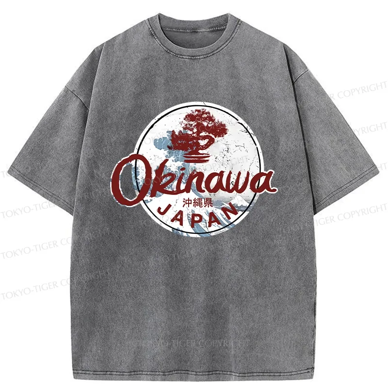 Tokyo-Tiger Vintage Japanese Okinawa Washed T-Shirt