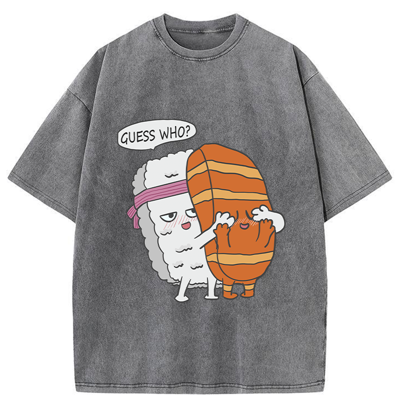 Tokyo-Tiger Guess Who I Am Washed T-Shirt