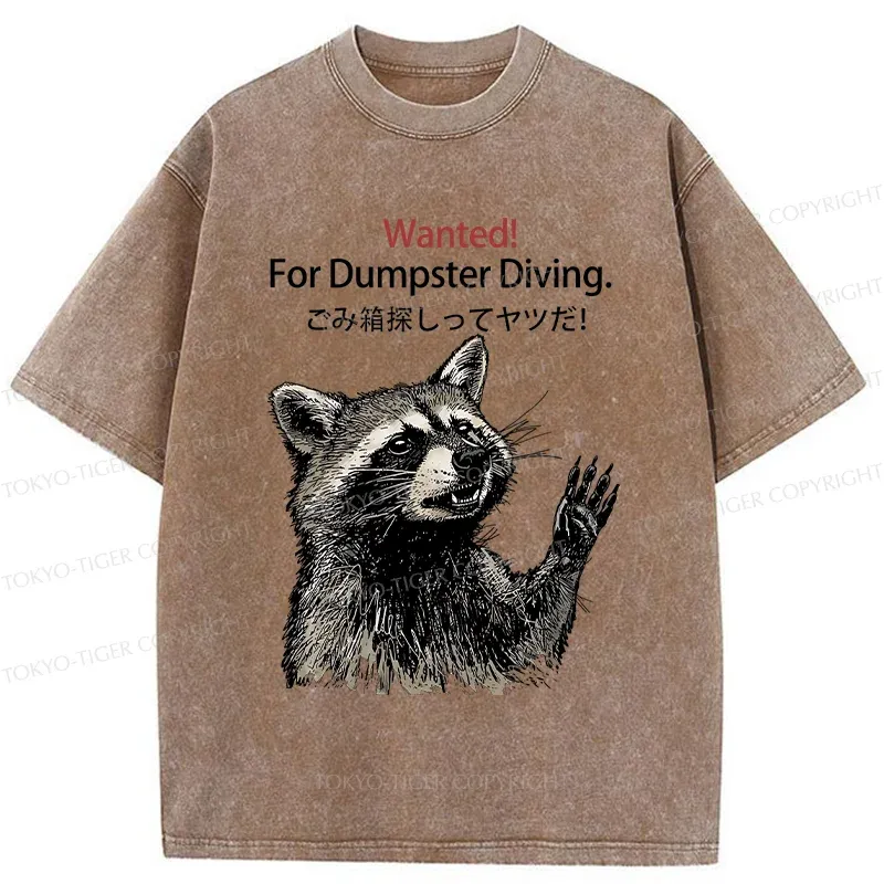 Tokyo-Tiger Japan Bonsai Washed T-Shirt Sale