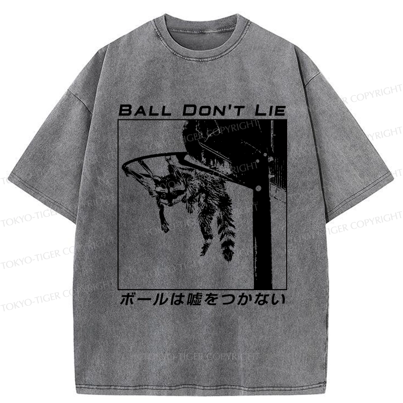 Tokyo-Tiger The Ball Doesn't Lie Washed T-Shirt
