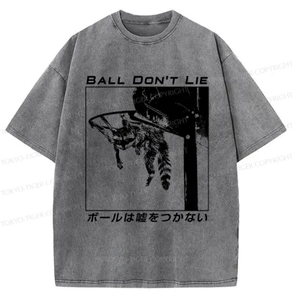 Tokyo-Tiger The Ball Doesn't Lie Washed T-Shirt