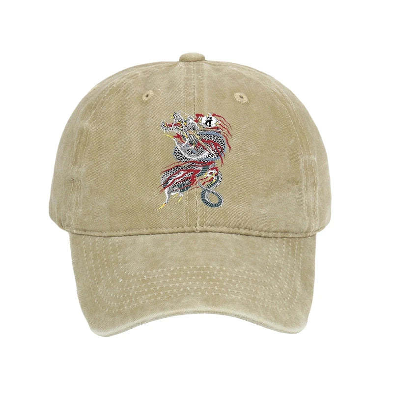 Tokyo-Tiger Dragon of Dojima Washed Cap Sale