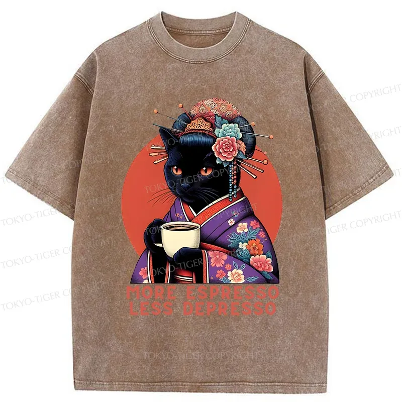 Tokyo-Tiger Japan Bonsai Washed T-Shirt Sale