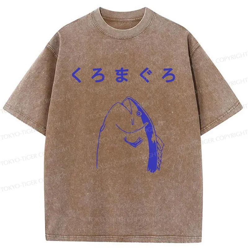 Tokyo-Tiger Bluefin Tuna Washed T-Shirt