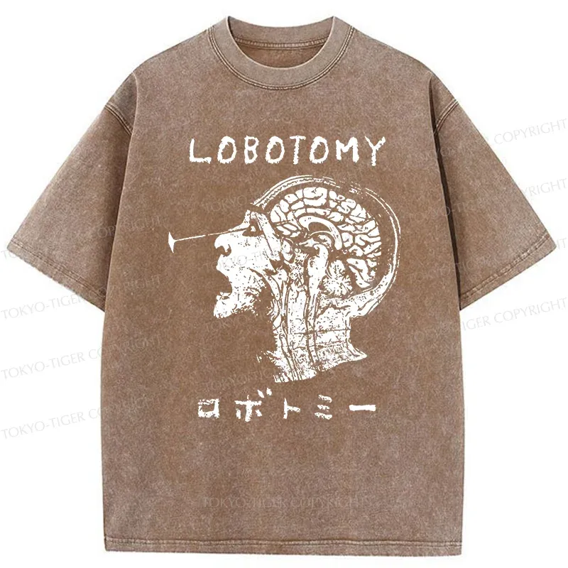 Tokyo-Tiger Horrible Surgery Washed T-Shirt