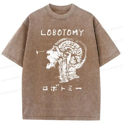Tokyo-Tiger Horrible Surgery Washed T-Shirt