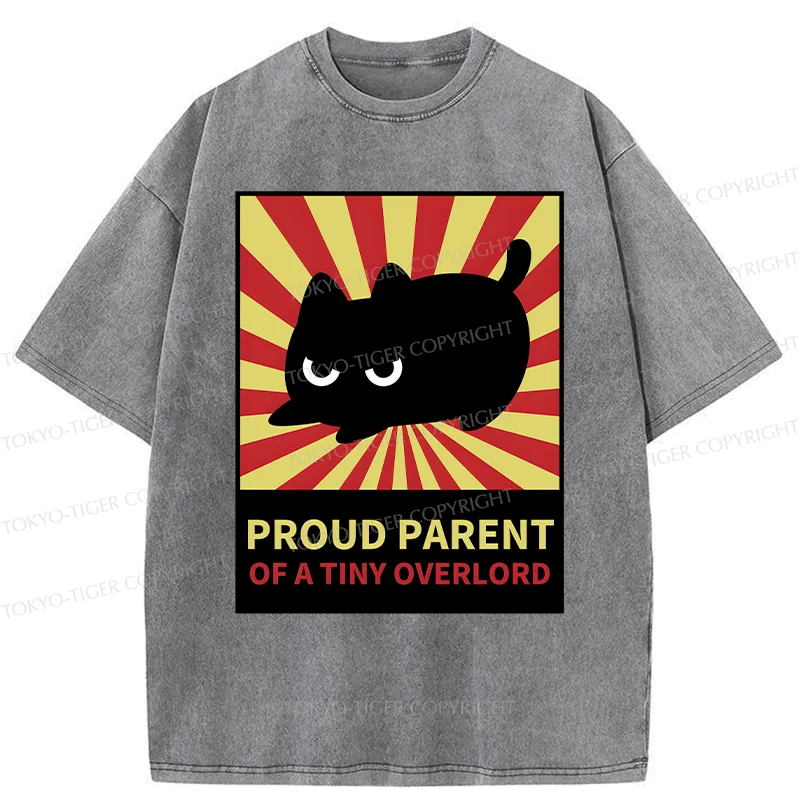Tokyo-Tiger Family Overlord Washed T-Shirt