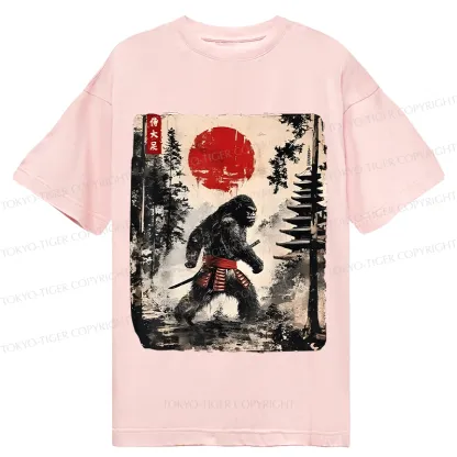 Tokyo-Tiger Japanese Samurai Bigfoot Classic T-Shirt