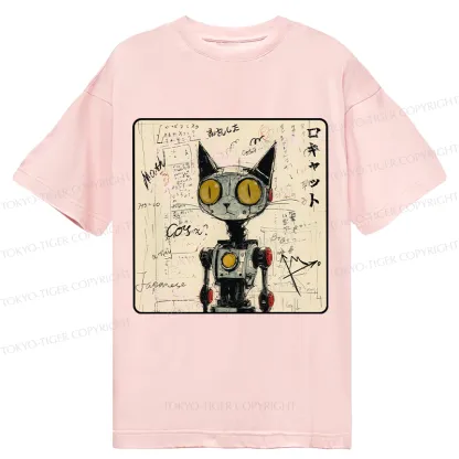 Tokyo-Tiger Robot Cat Classic T-Shirt