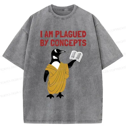 Tokyo-Tiger Philosophy Penguin Washed T-Shirt