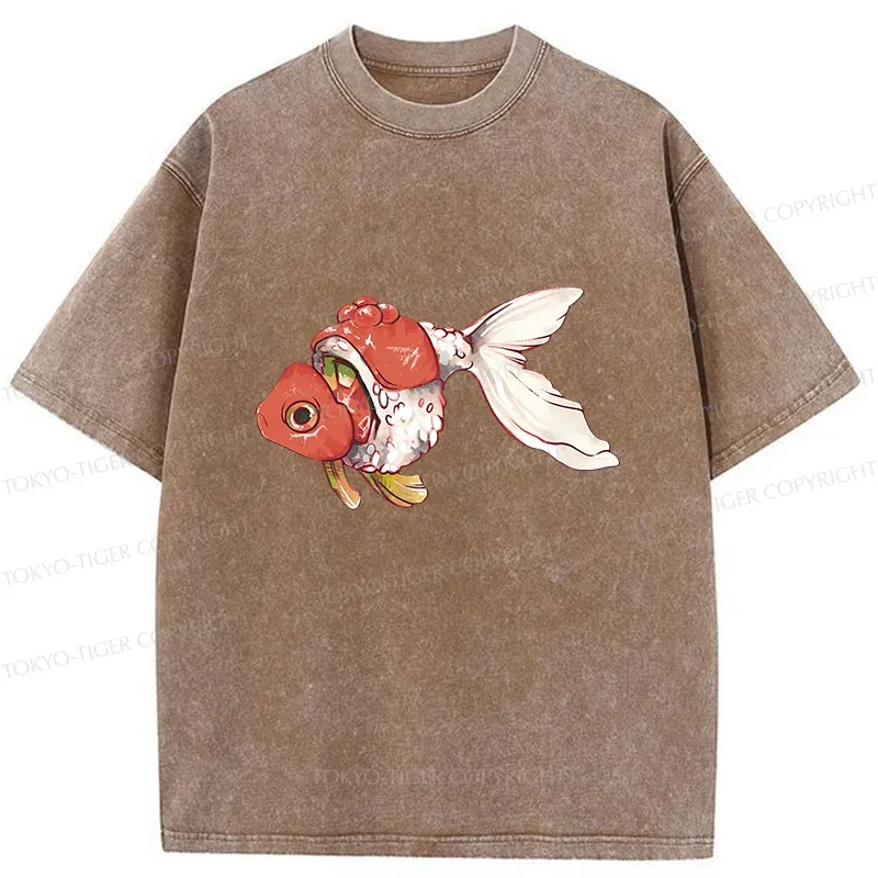 Tokyo-Tiger Japan Bonsai Washed T-Shirt Sale