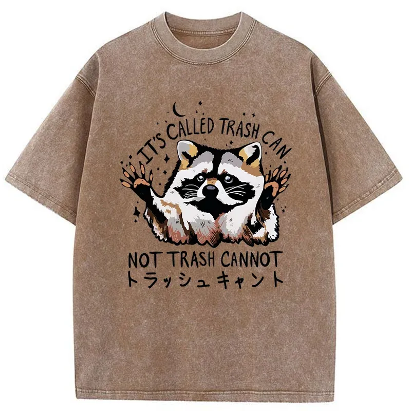 Tokyo-Tiger Adorable Raccoon Washed T-Shirt
