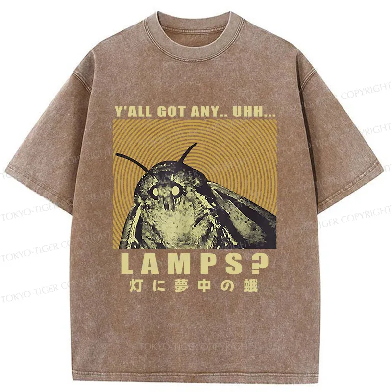 Tokyo-Tiger Moth Obsessed With The Light Washed T-Shirt