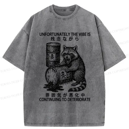 Tokyo-Tiger The Vibe Is Continuing To Deteriorate Japan Washed T-Shirt