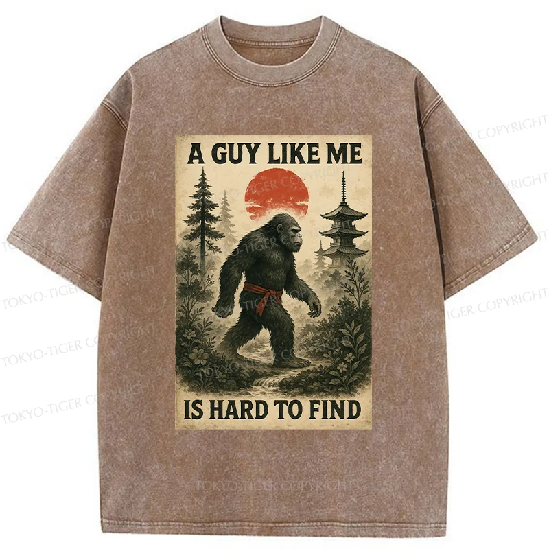 Tokyo-Tiger Hidden Monster Washed T-Shirt