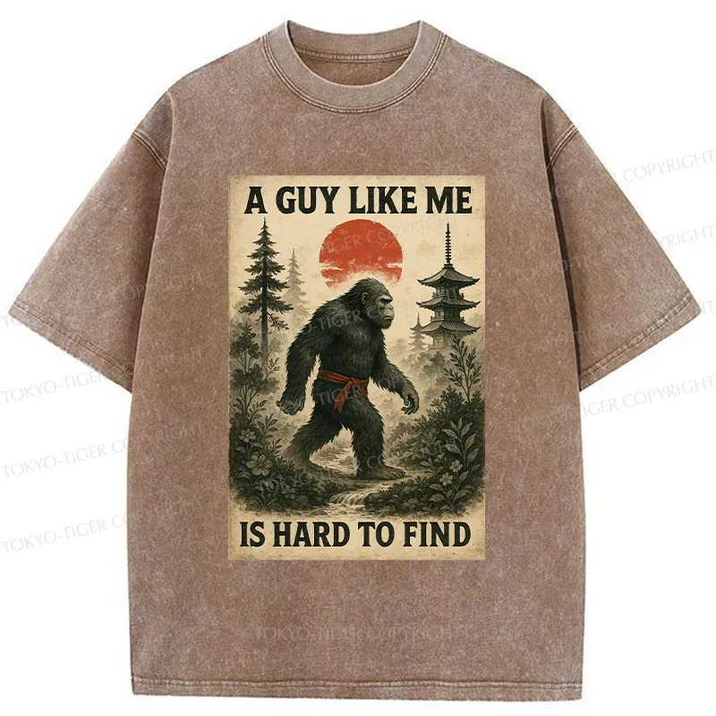 Tokyo-Tiger Hidden Monster Washed T-Shirt