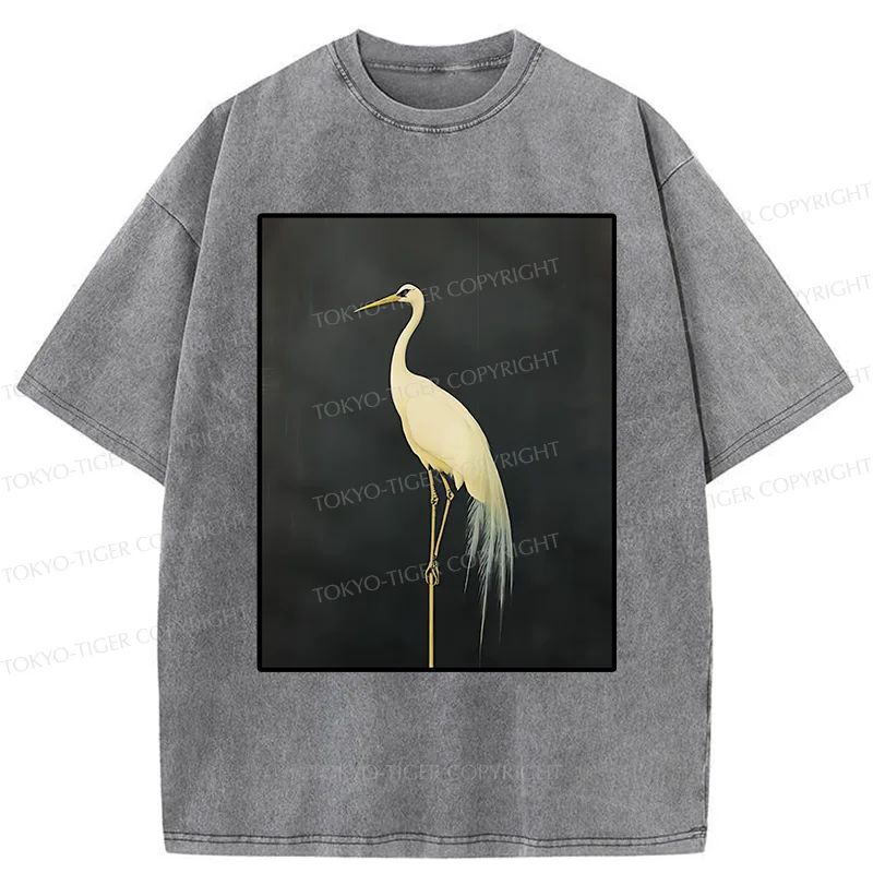 Tokyo-Tiger Independent Crane Washed T-Shirt