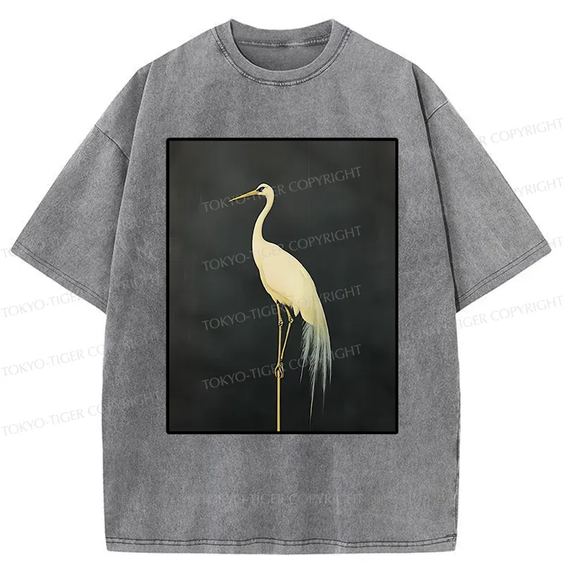 Tokyo-Tiger Independent Crane Washed T-Shirt