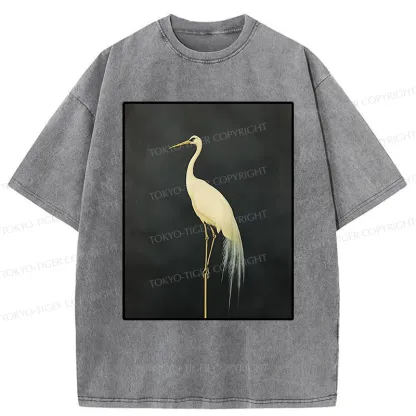 Tokyo-Tiger Independent Crane Washed T-Shirt