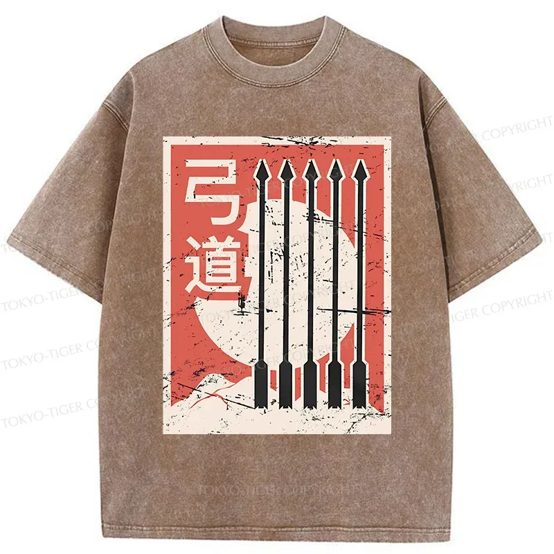 Tokyo-Tiger Japan Bonsai Washed T-Shirt Sale