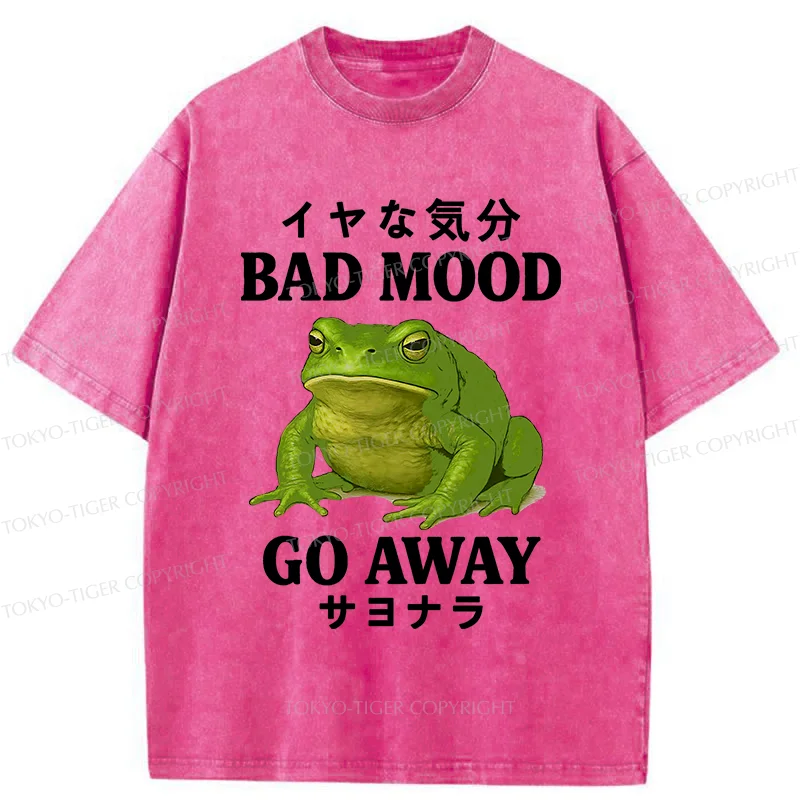 Tokyo-Tiger Goodbye To Bad Moods Washed T-Shirt
