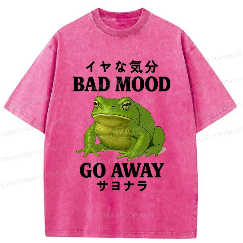 Tokyo-Tiger Goodbye To Bad Moods Washed T-Shirt