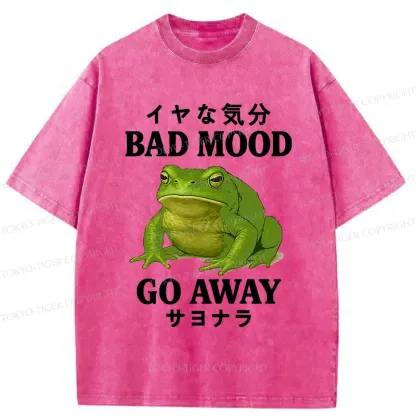 Tokyo-Tiger Goodbye To Bad Moods Washed T-Shirt