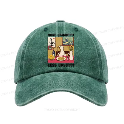 Tokyo-Tiger More Spaghetti Less Upsetti Goose Washed Cap