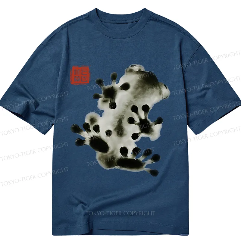 Tokyo-Tiger Ink Painting Frog Classic T-Shirt